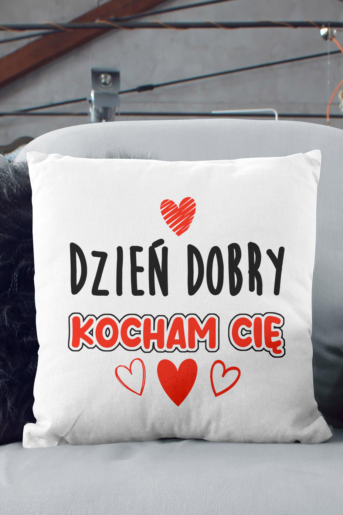 Poduszka Kocham Cię 