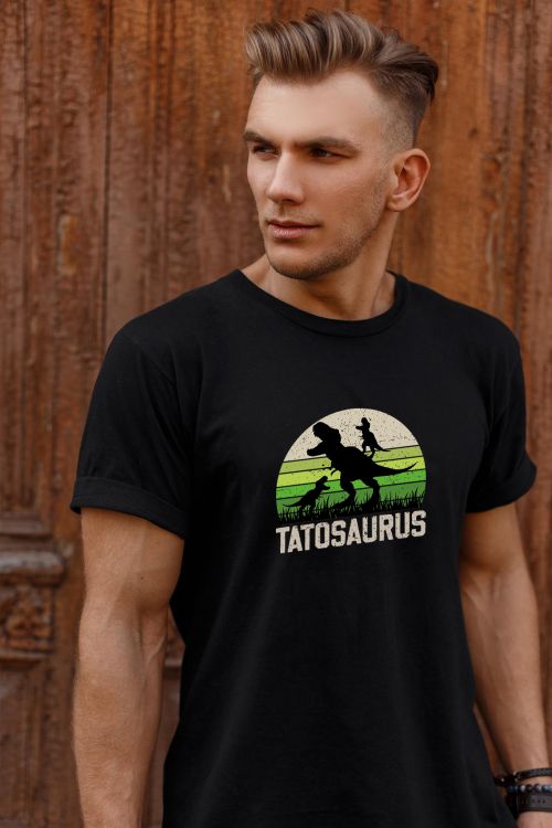 T-shirt oversize Green Tatosaurus 