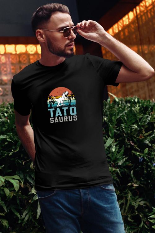 T-shirt oversize Rainbow Tatosaurus 