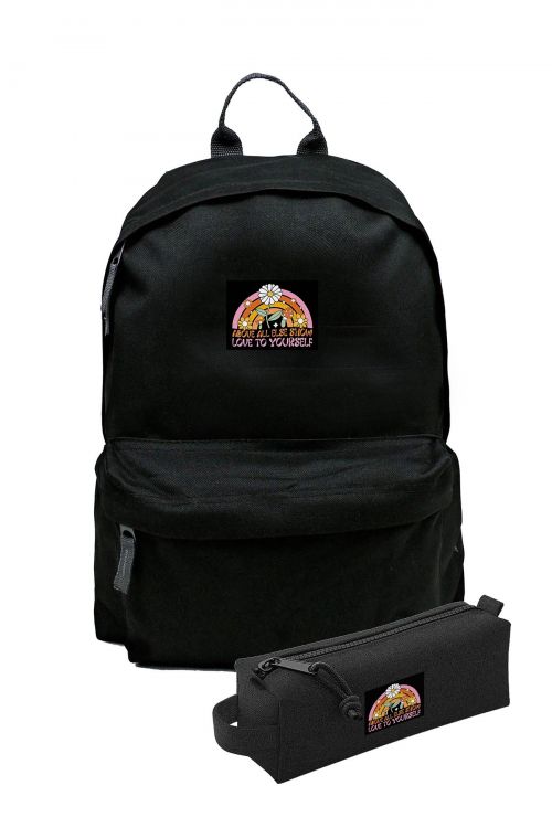 Zestaw Plecak Simple i piórnik Show Love