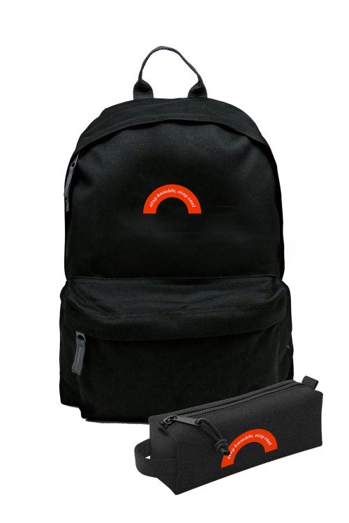 Zestaw Plecak Simple i piórnik Stay Humble