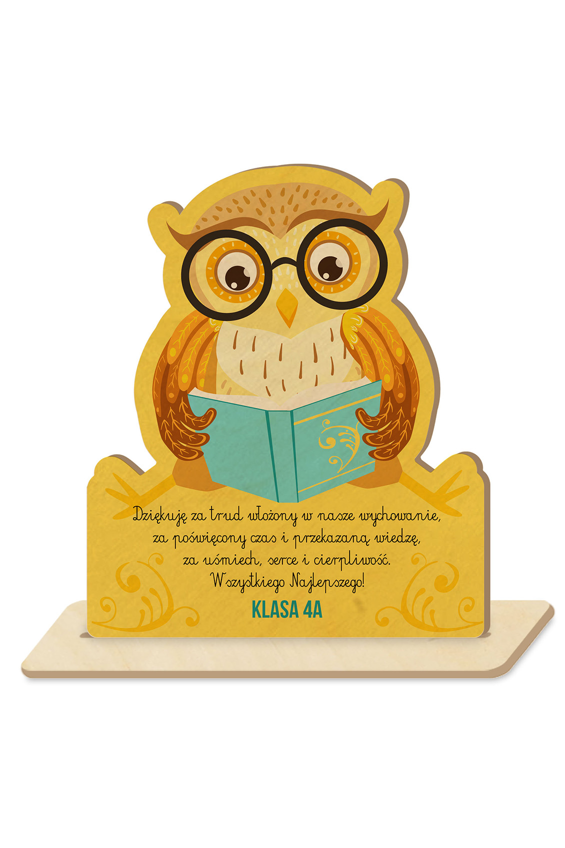 Statuetka Sowa PERSONALIZACJA