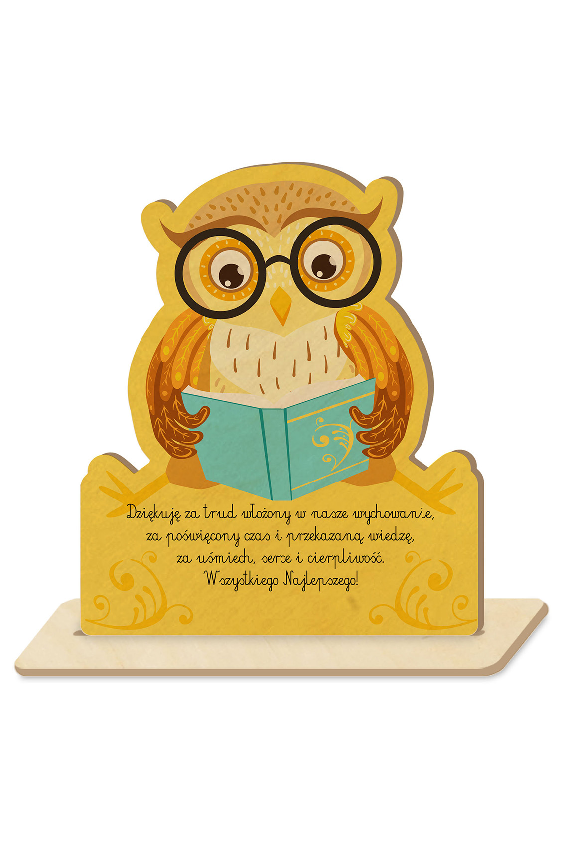 Statuetka Sowa PERSONALIZACJA