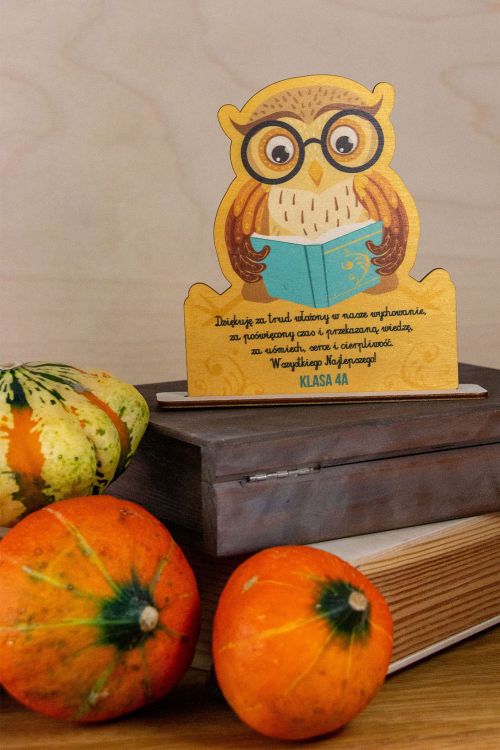 Statuetka Sowa PERSONALIZACJA