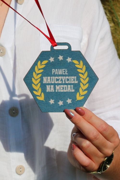 Medal Nauczyciel na Medal PERSONALIZACJA