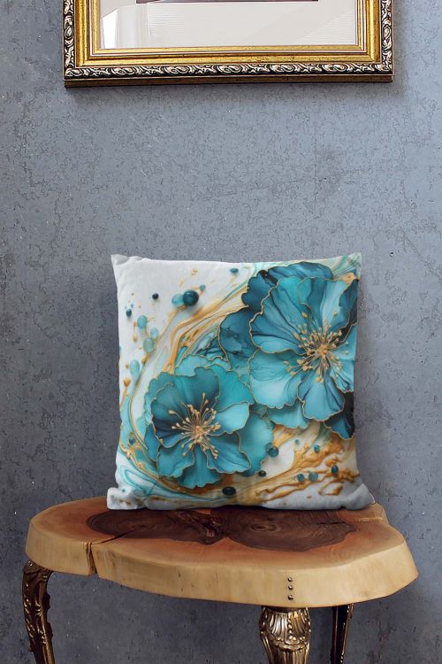 Poduszka Watercolor Flowers