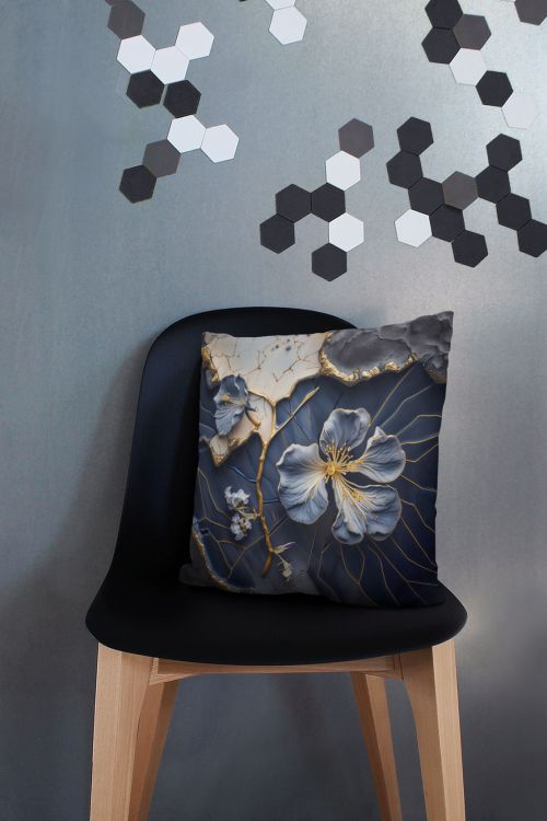 Poduszka Dark Flowers