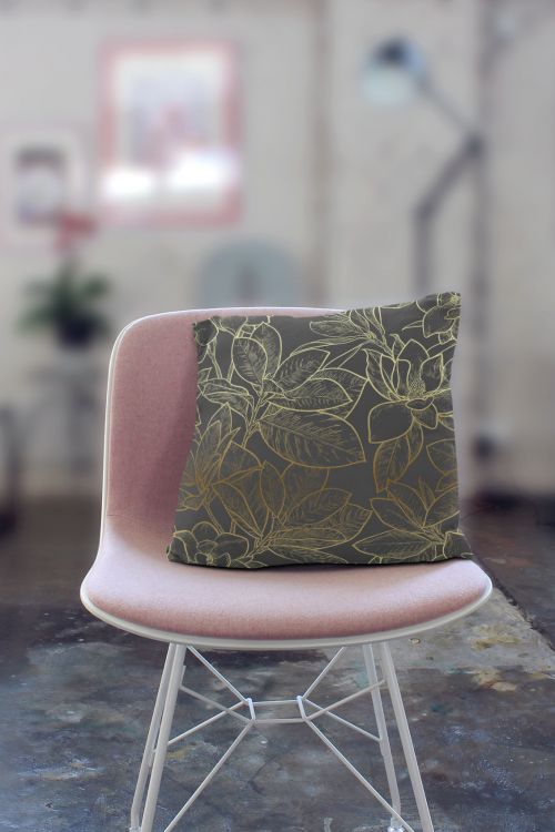 Poduszka Gold Leaf Pattern