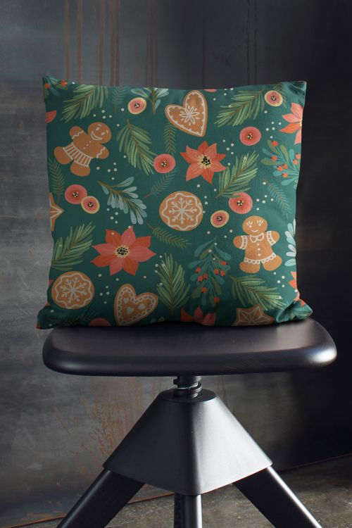Poduszka Pierniczki Świąteczne