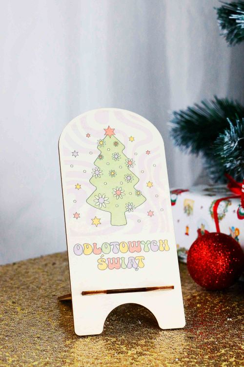 Podstawka pod Telefon Odlotowych Świąt
