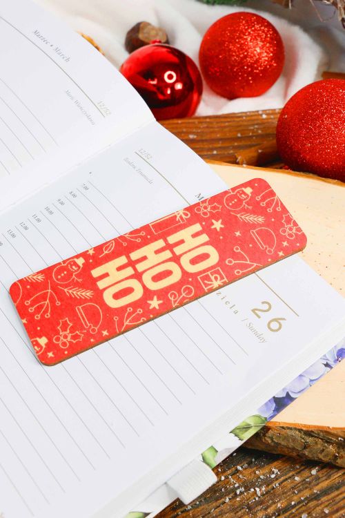 Zakładka do Książki Ho Ho Ho