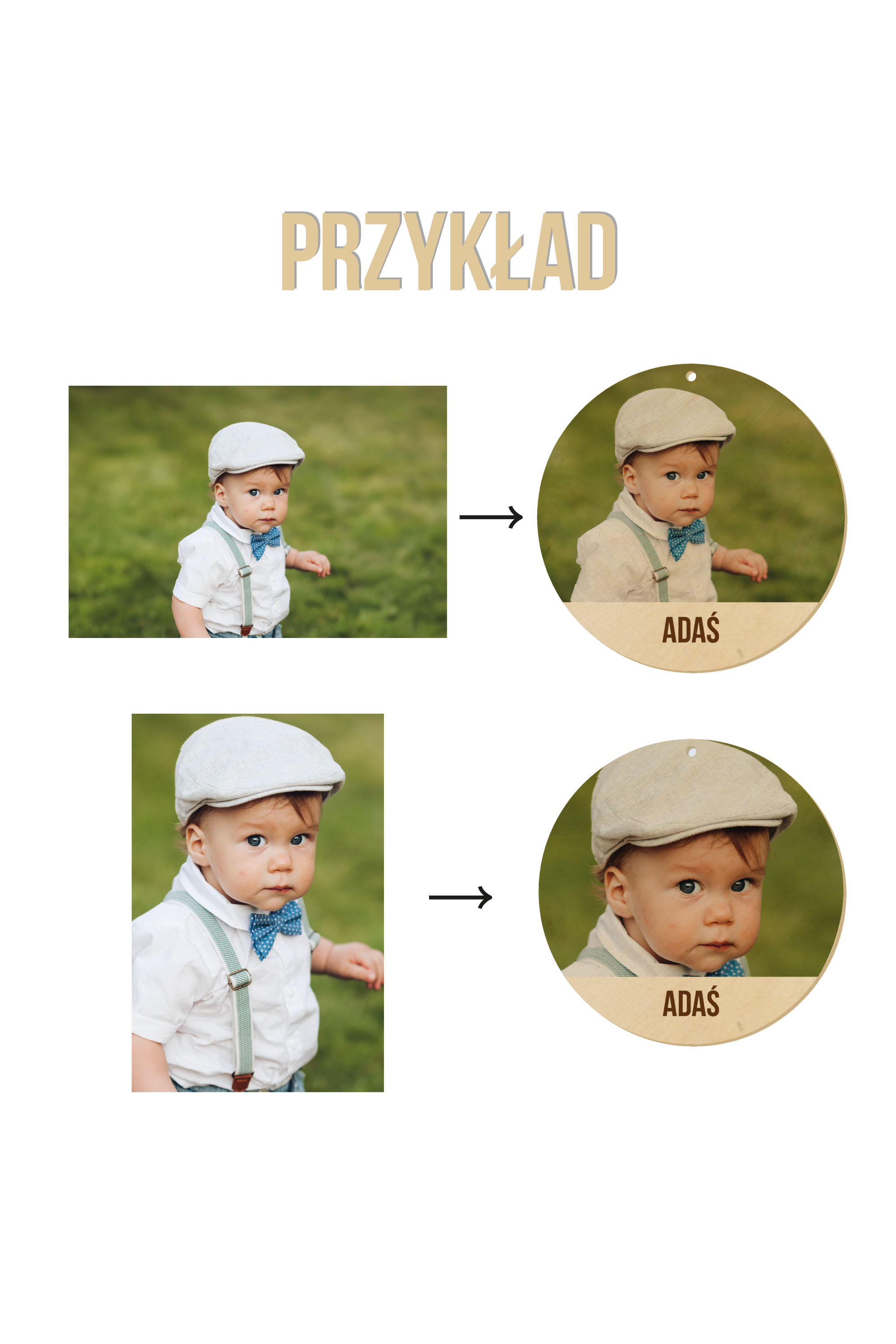 Bombka ze Zdjęciem PERSONALIZACJA