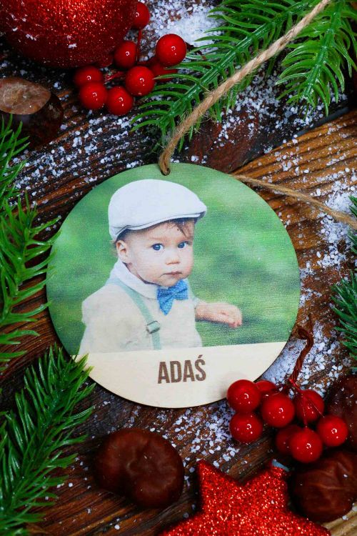 Bombka ze Zdjęciem PERSONALIZACJA