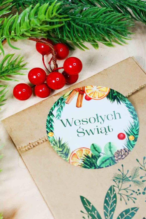 Naklejki świąteczne Zestaw III 6 sztuk