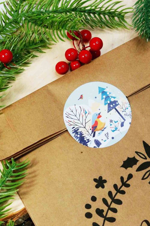 Naklejki świąteczne Zestaw IV 6 sztuk (kopia)