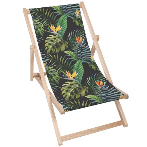 Leżak klasyczny Akwarela na Czarnym