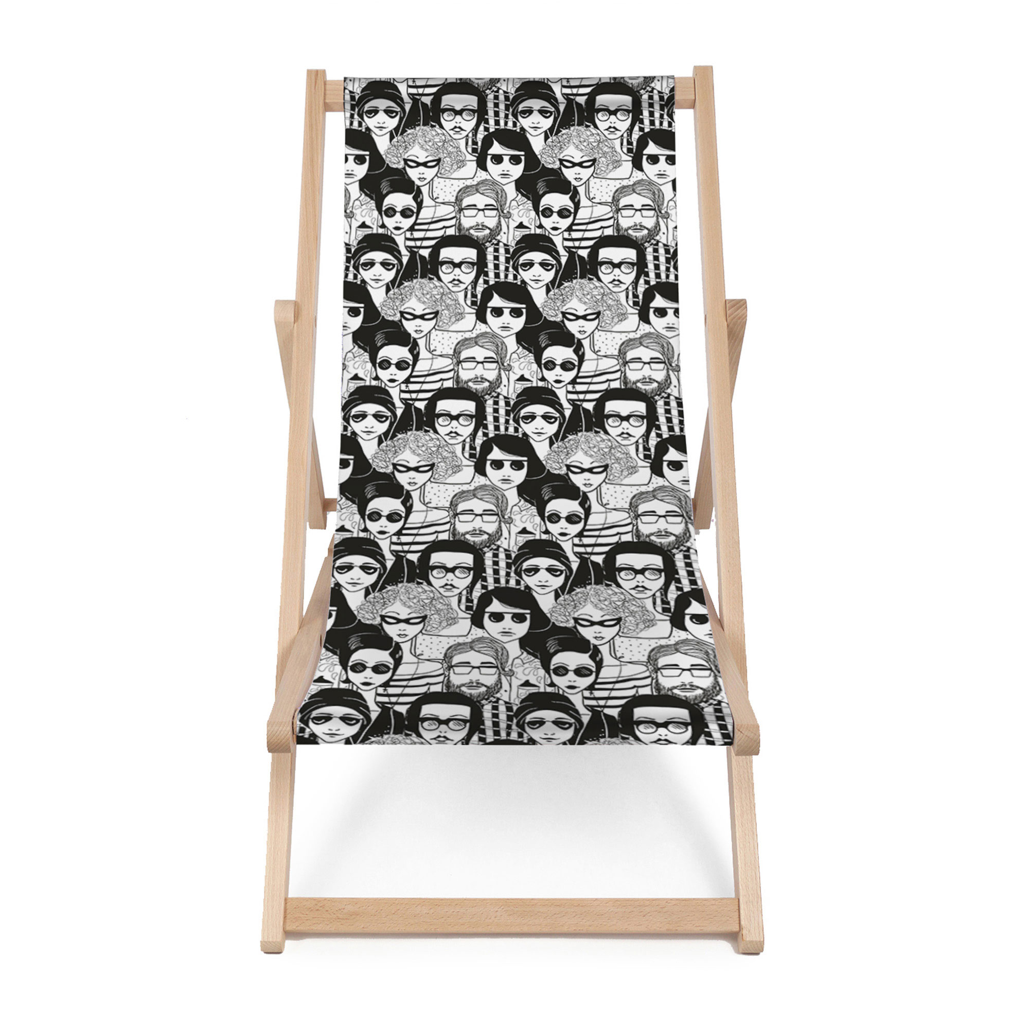 Leżak klasyczny Face 