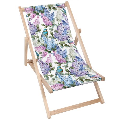 Leżak klasyczny Ptaki w Kwiatach