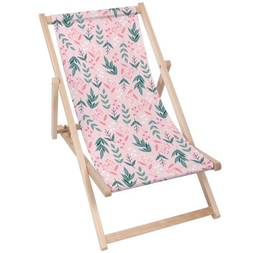 Leżak klasyczny Sweet Leaves Pattern