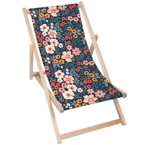 Leżak klasyczny Colorful Flowers