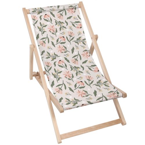 Leżak klasyczny Peach Tones Flowers