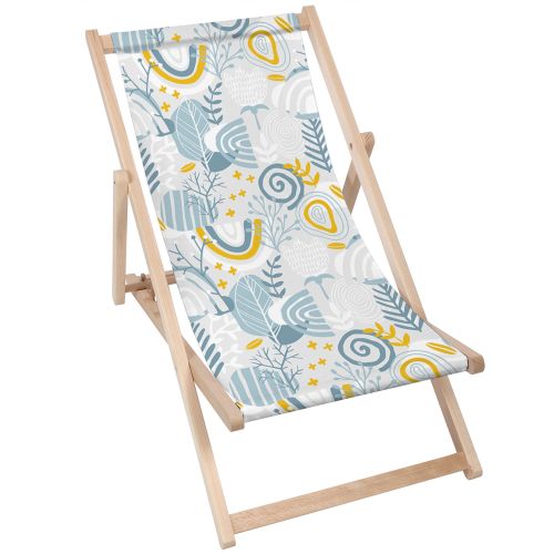 Leżak klasyczny Floral Pattern
