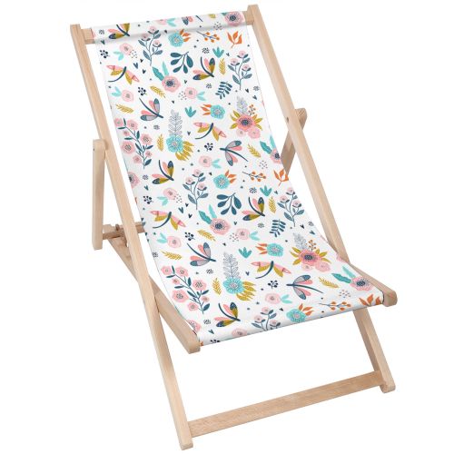 Leżak klasyczny Living In The Flowers