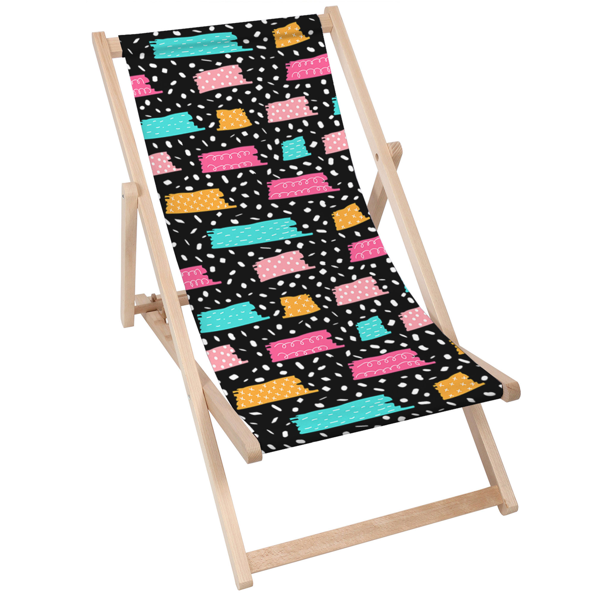 Leżak klasyczny Random Shapes