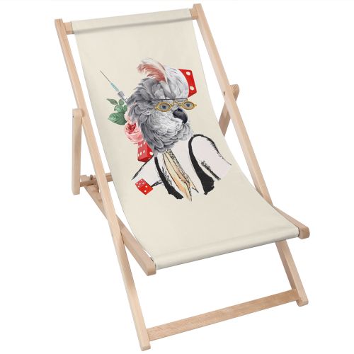 Leżak klasyczny Antique Parrot