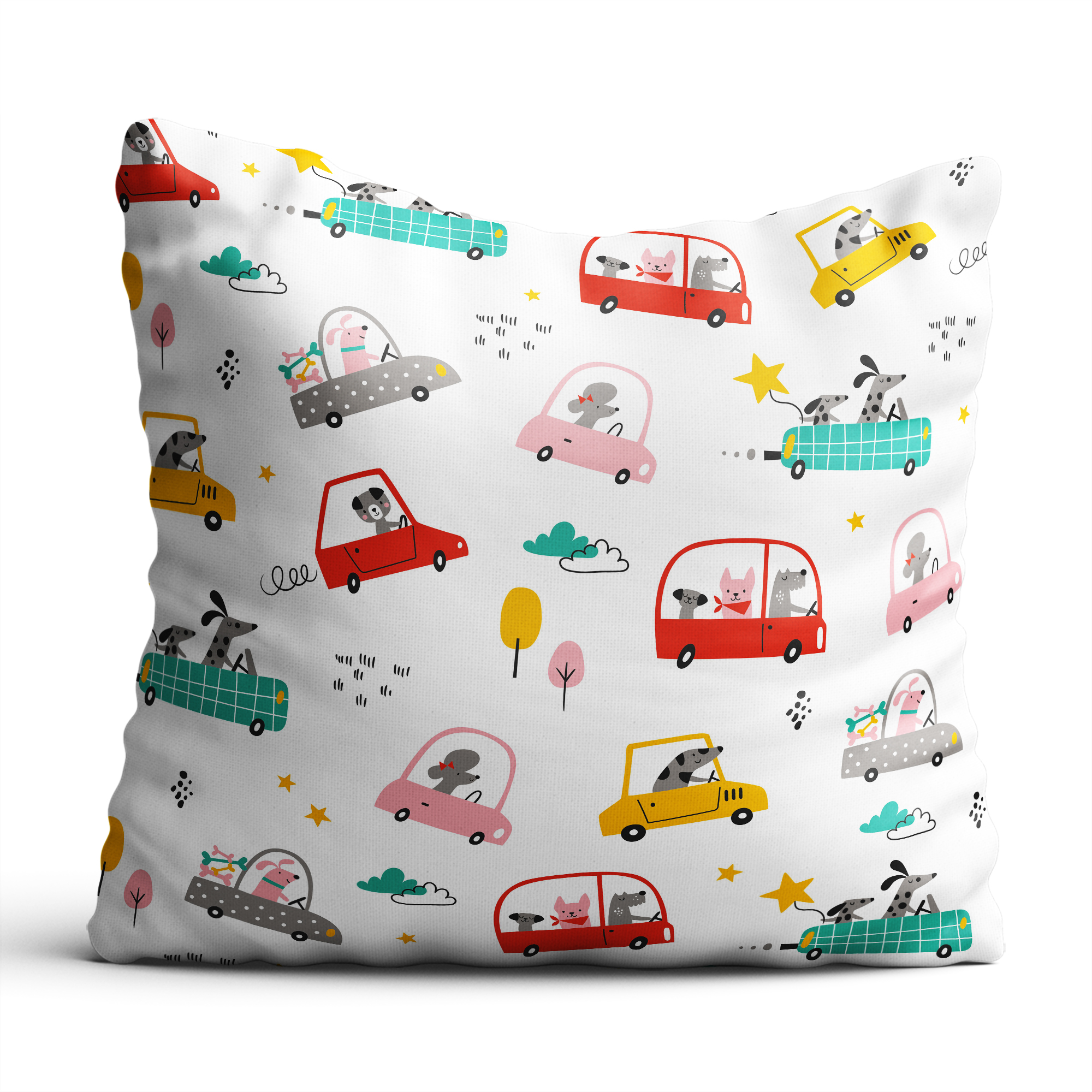 Poduszka Traveling Dogs