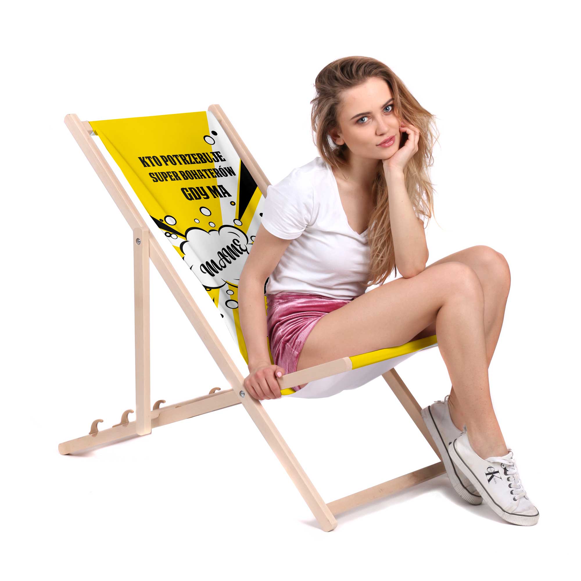 Leżak klasyczny Kto potrzebuję Superbohaterów