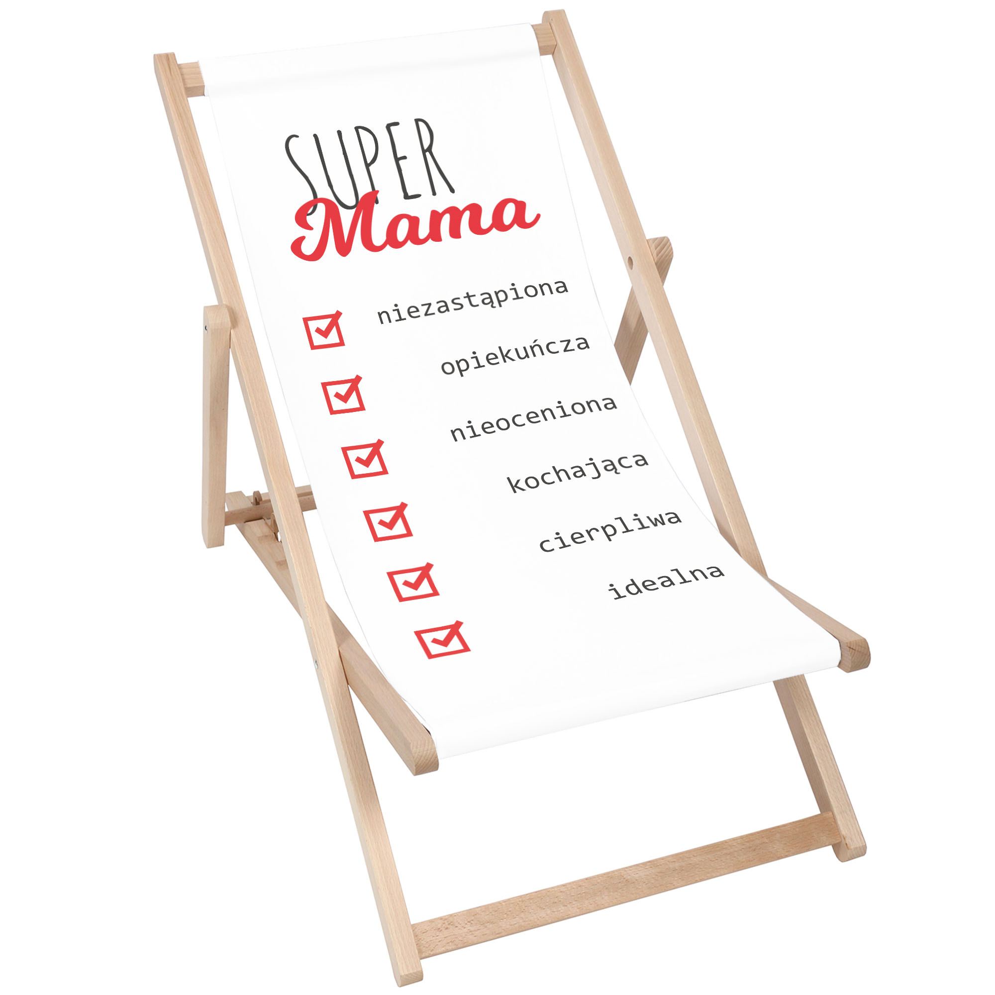 Leżak klasyczny Super Mama
