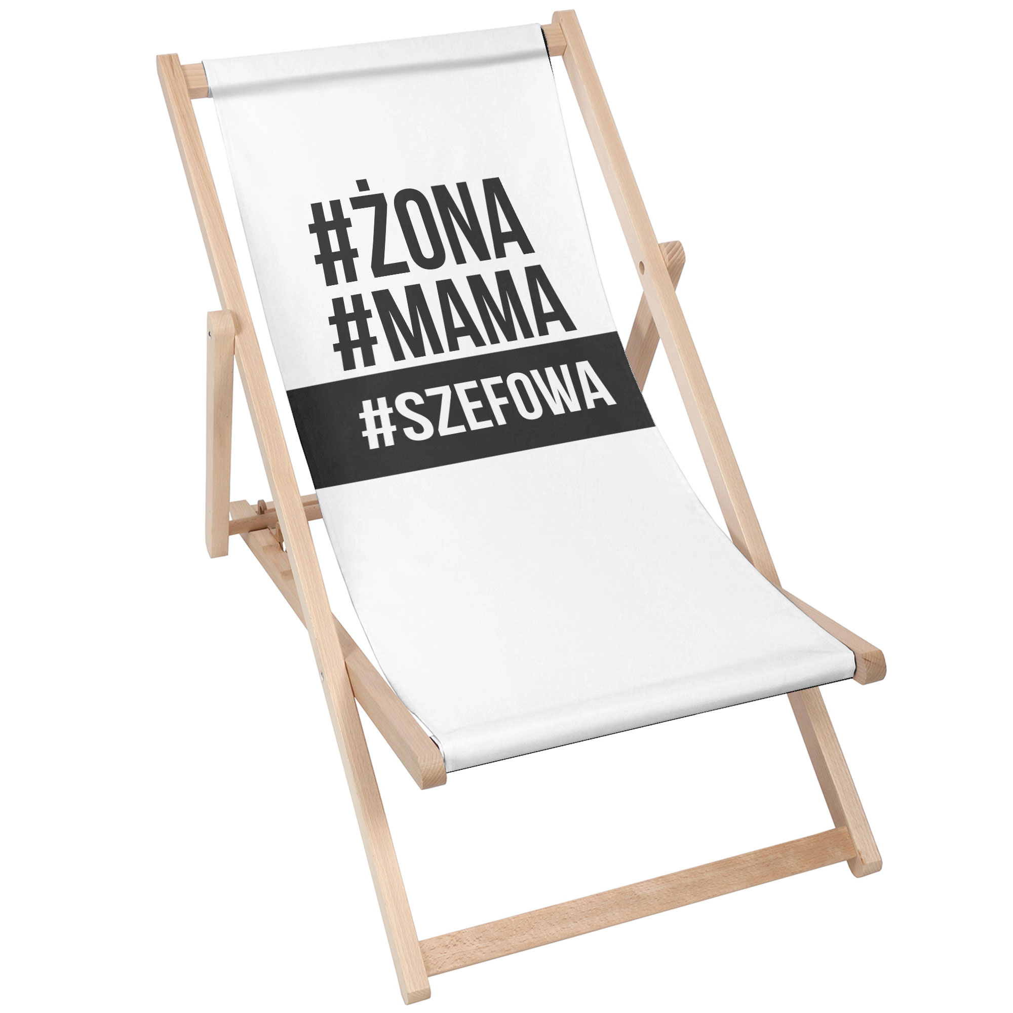 Leżak klasyczny Żona Mama Szefowa