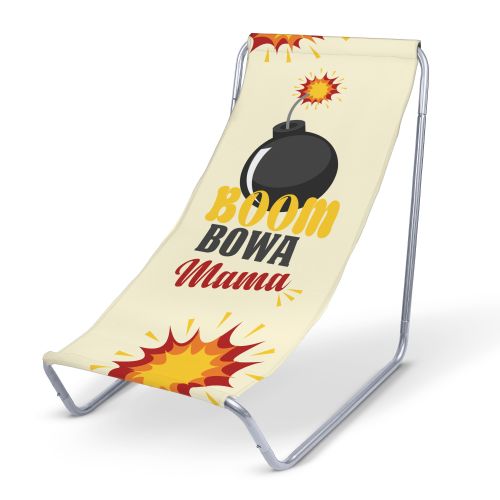 Leżak metalowy Bombowa Mama