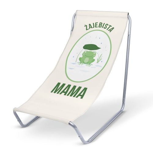 Leżak metalowy Żajebista Mama