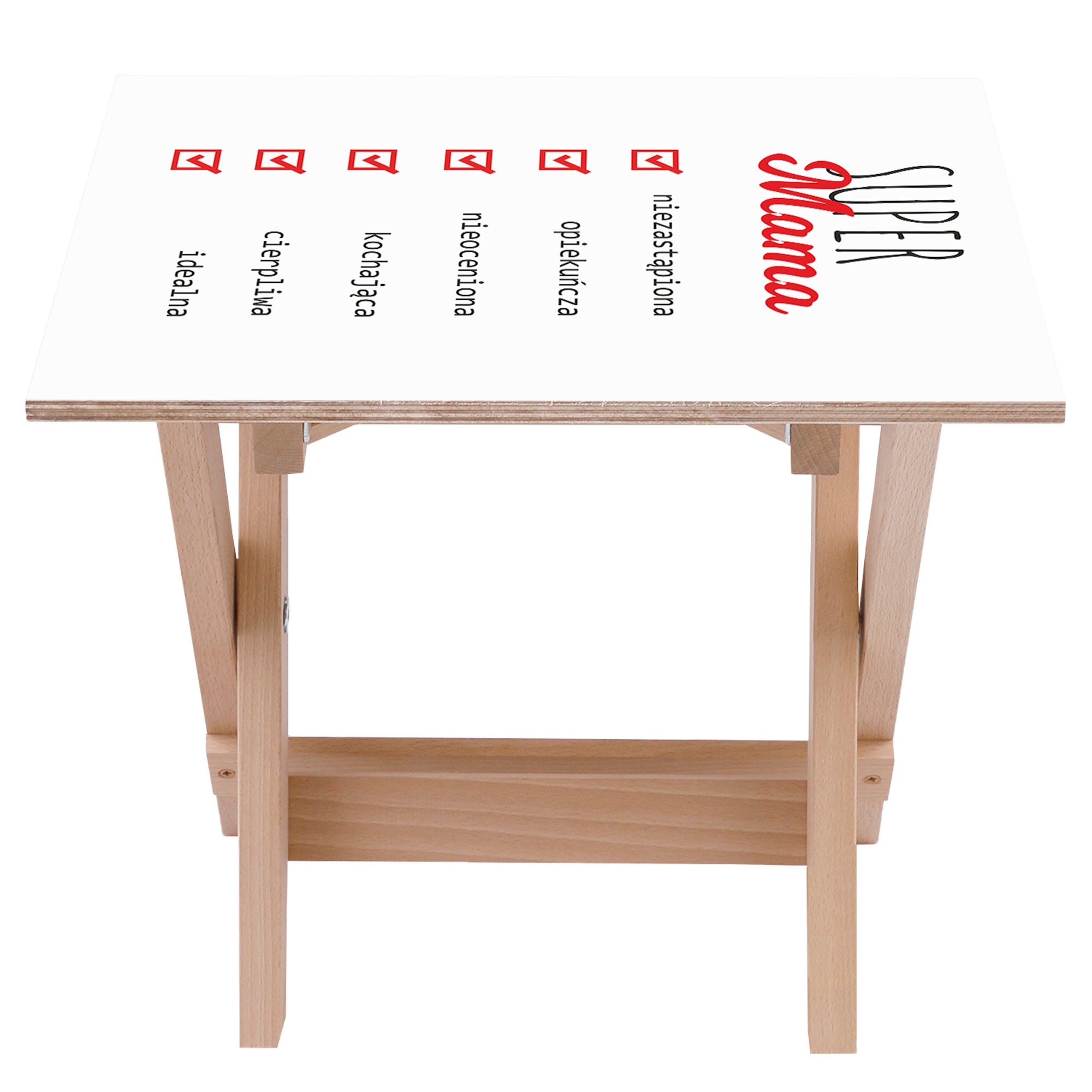 Zestaw Leżak i stolik Super Mama