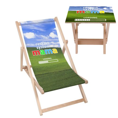 Zestaw Leżak i stolik Restart Mamy