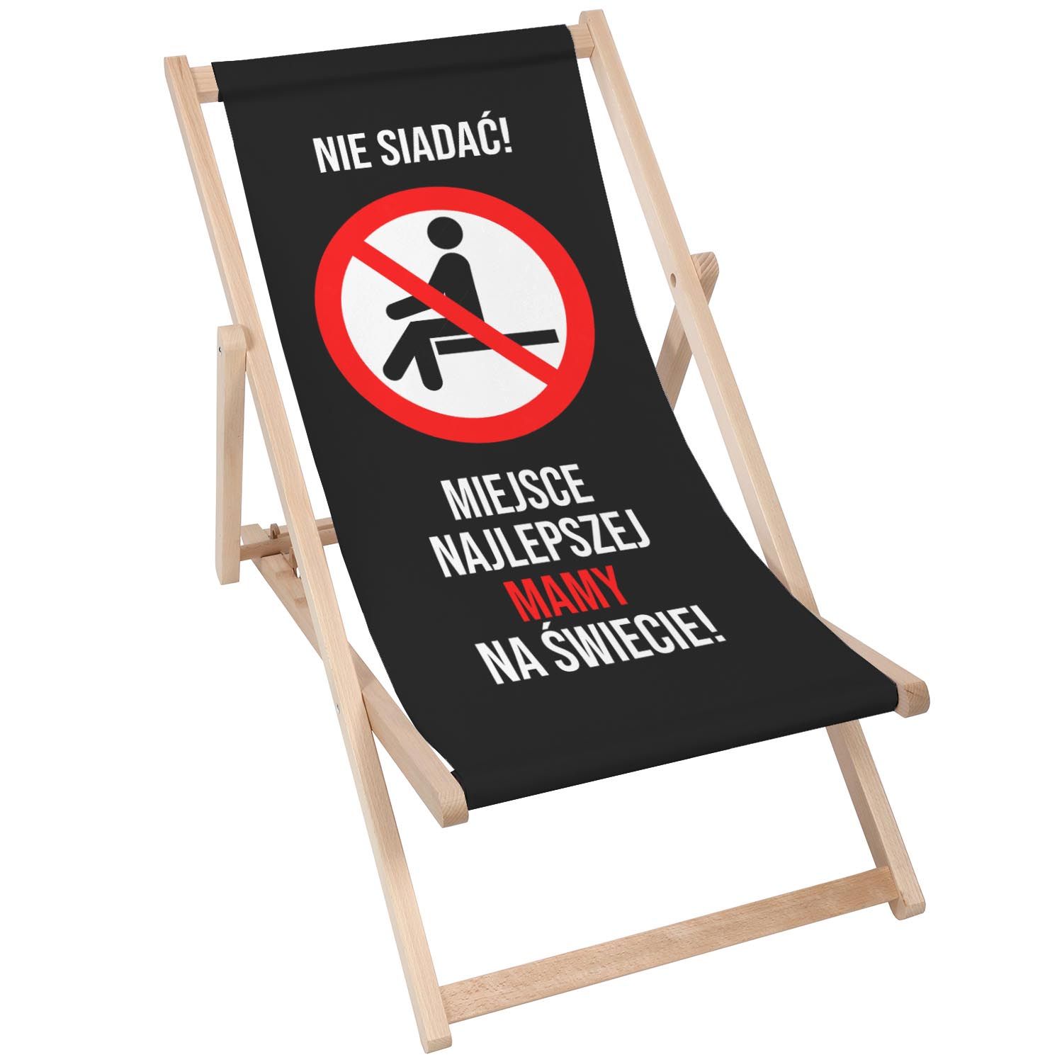 Zestaw Leżak i stolik Miejsce Mamy