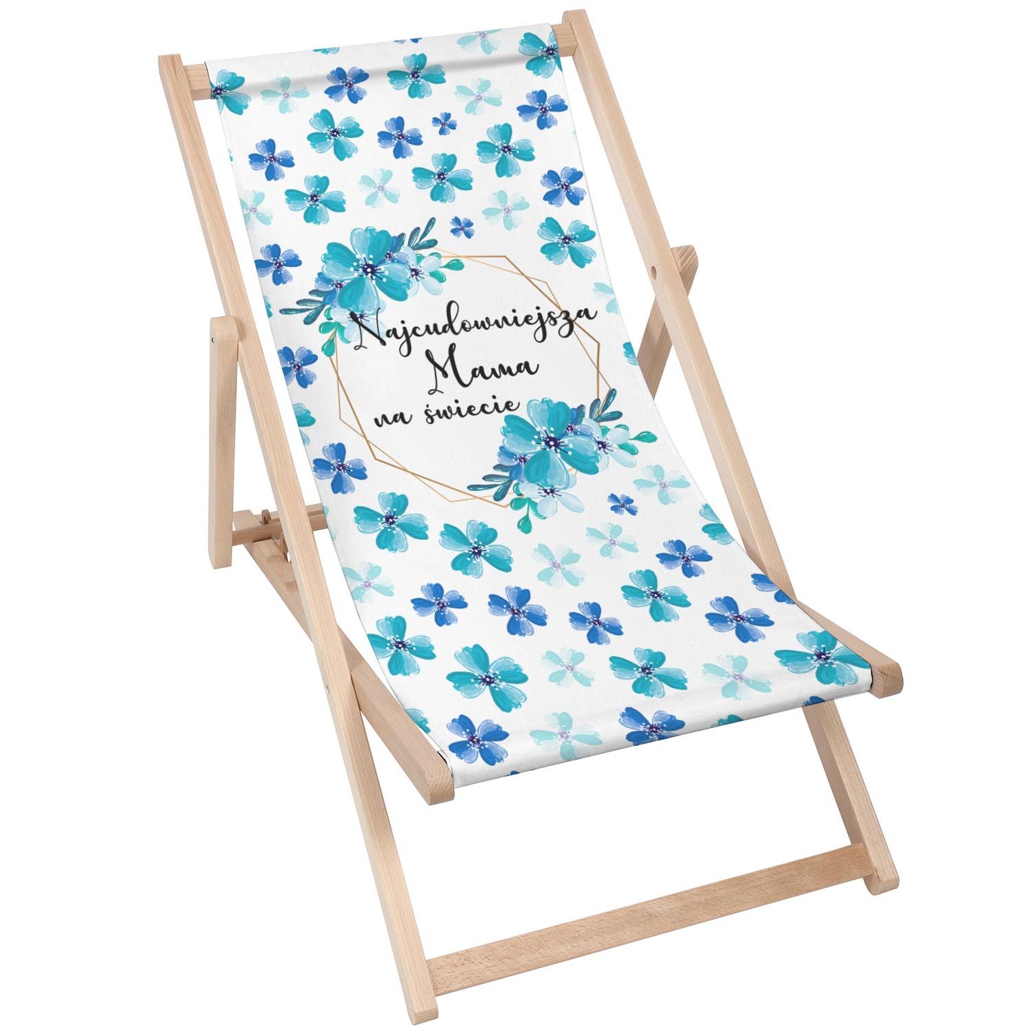 Zestaw Leżak i stolik Najcudowniejsza Mama na świecie