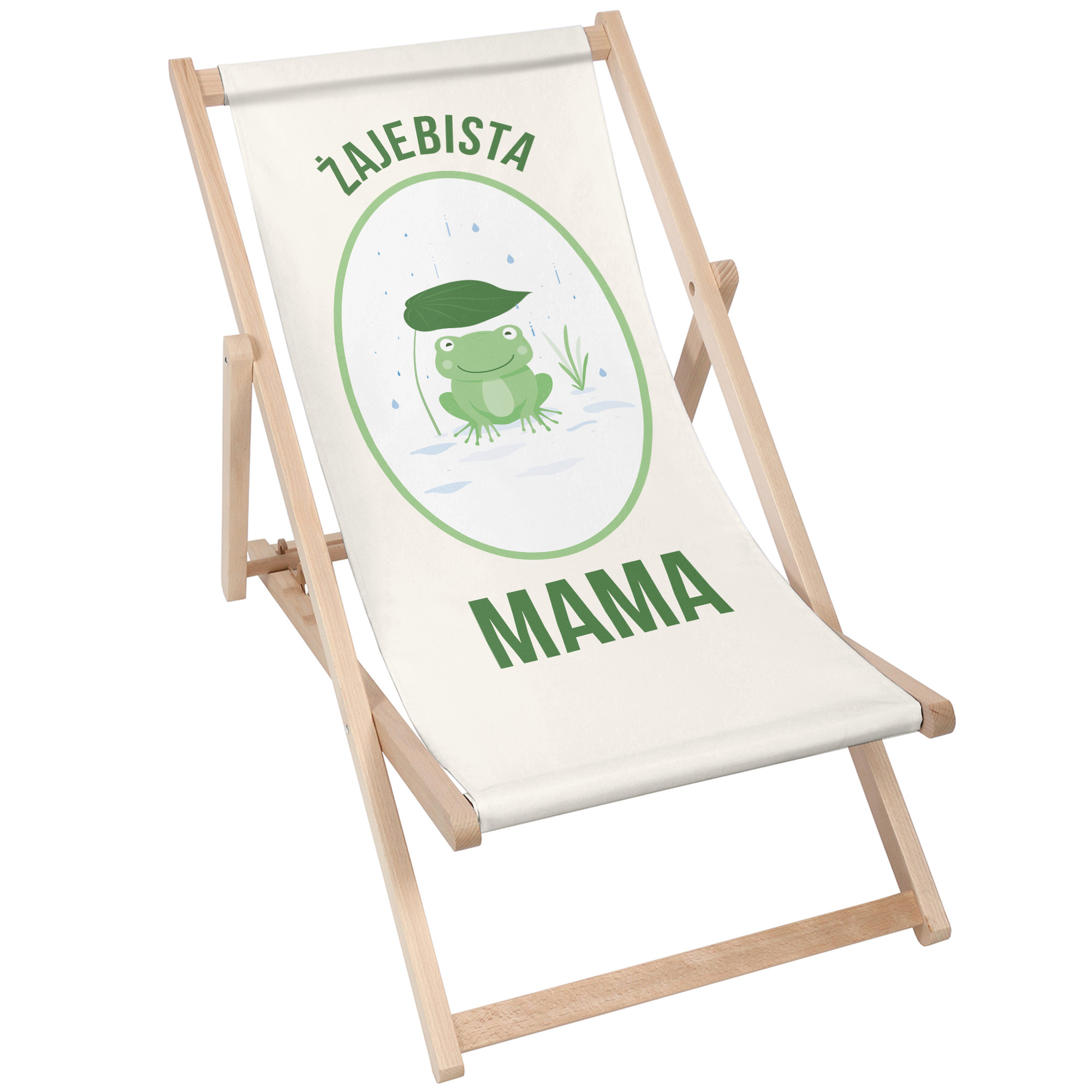 Zestaw Leżak i stolik Żajebista Mama