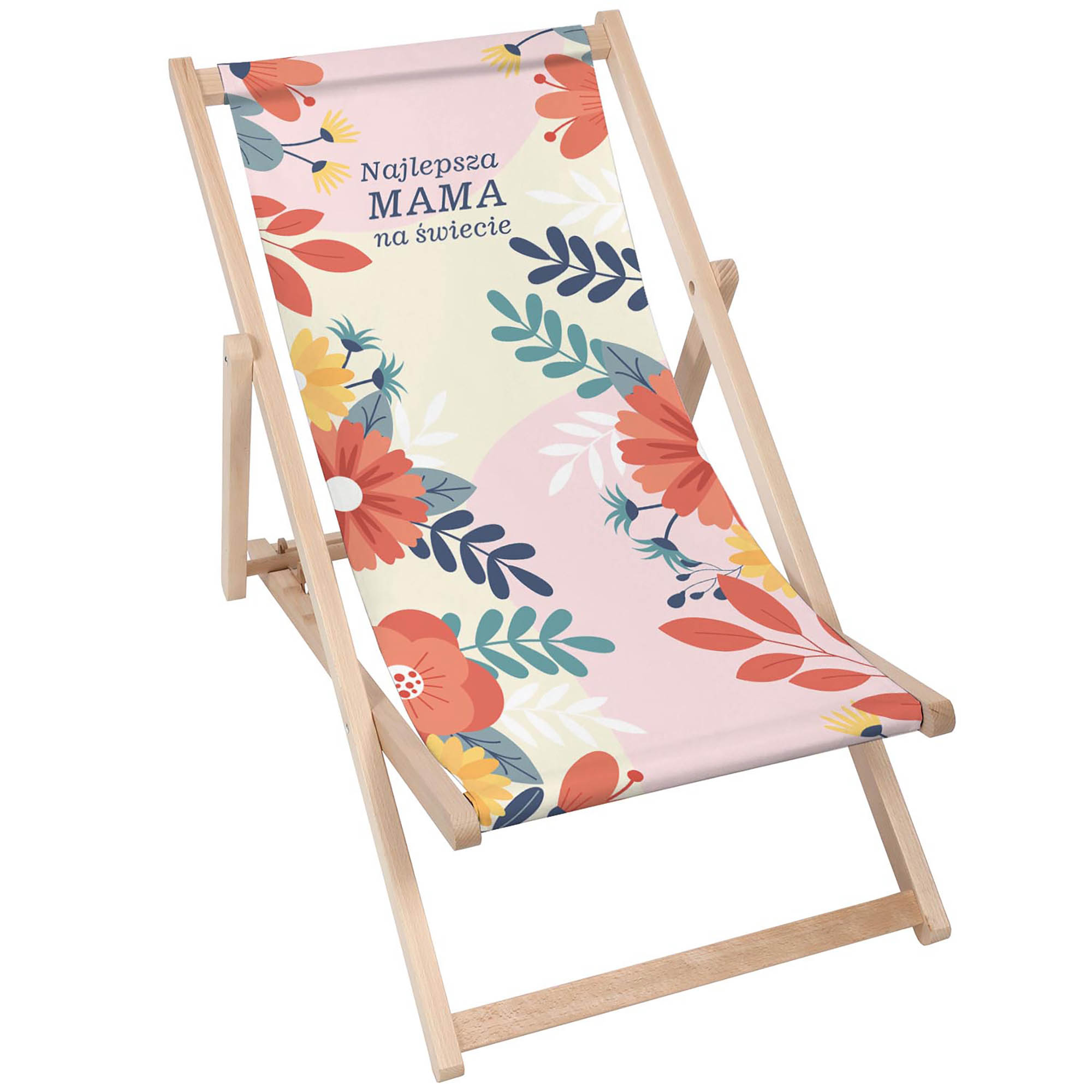 Zestaw Leżak i stolik Najlepsza Mama