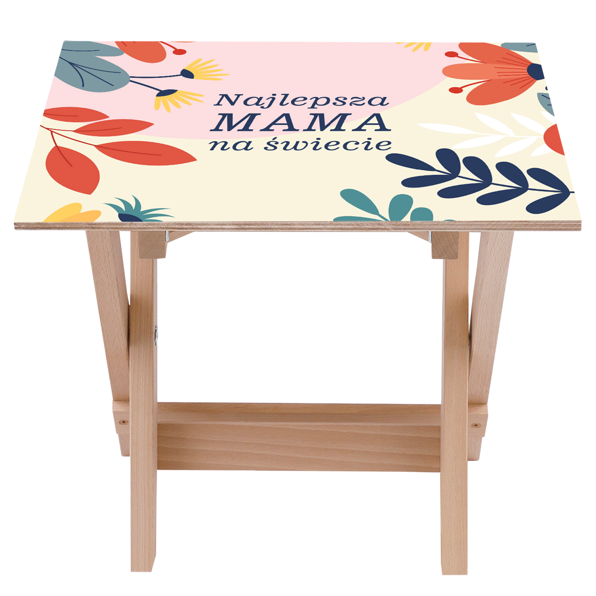 Zestaw Leżak i stolik Najlepsza Mama