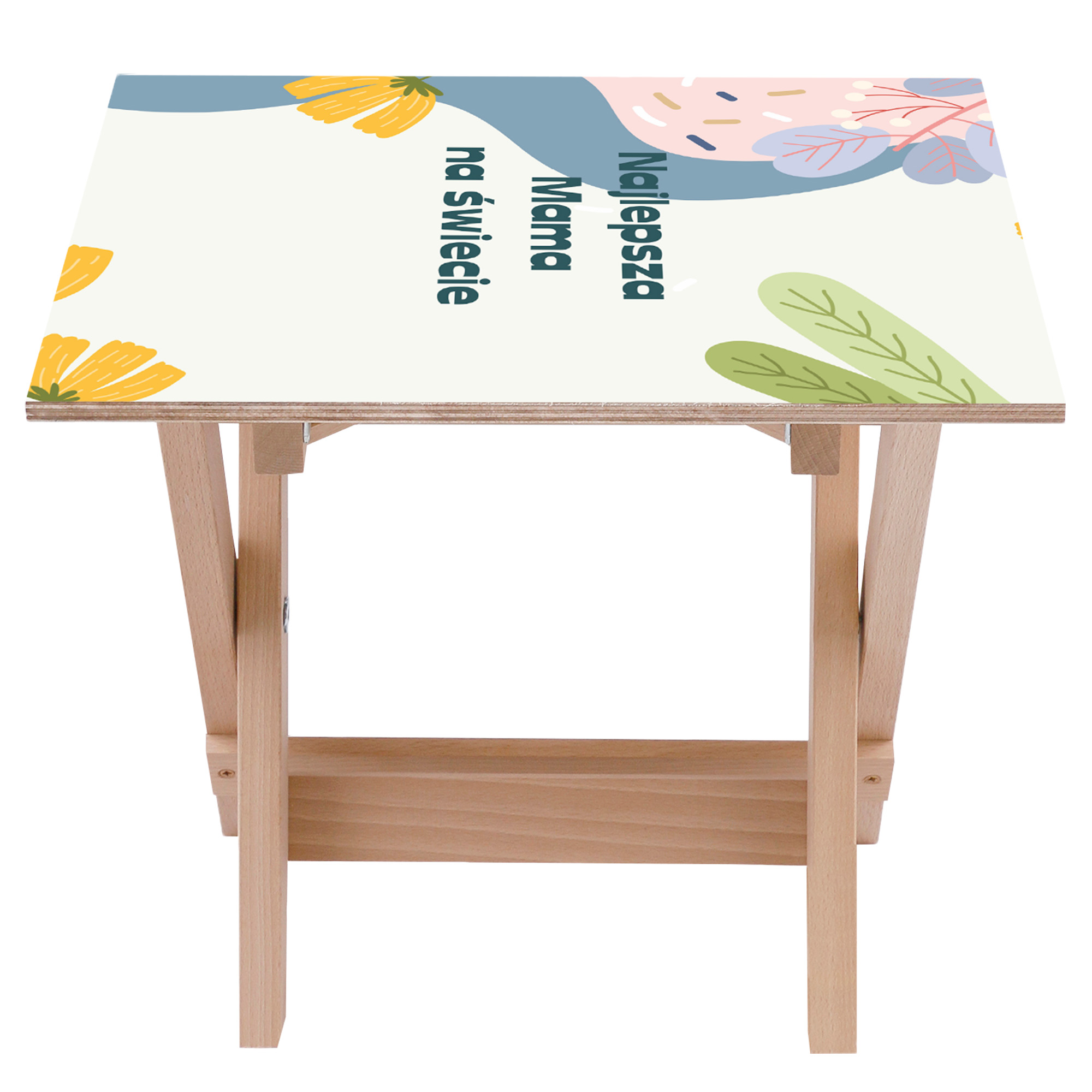 Zestaw Leżak i stolik Najlepsza Mama na świecie