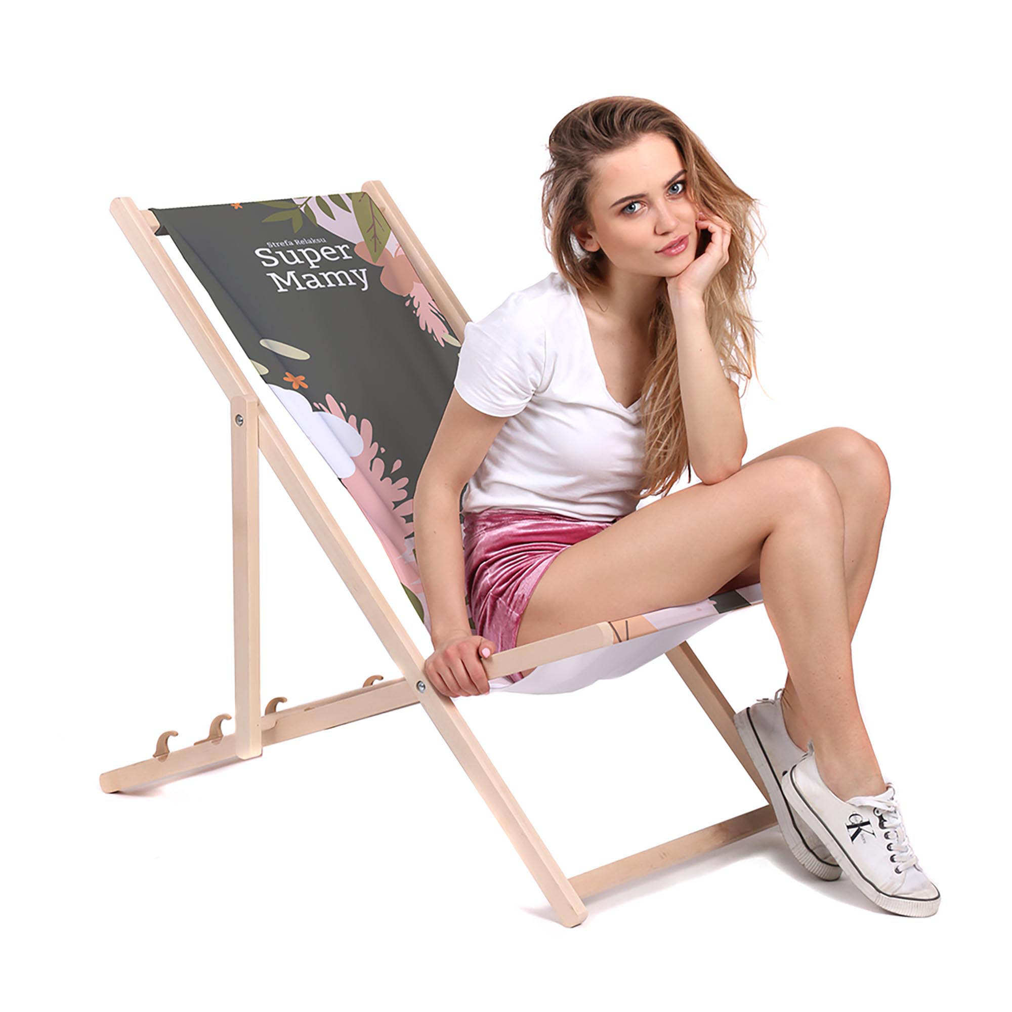 Zestaw Leżak i stolik Strefa Relaksu