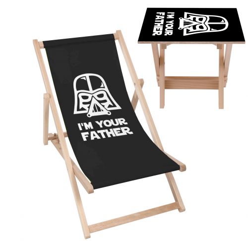Zestaw Leżak i stolik I'm your Father