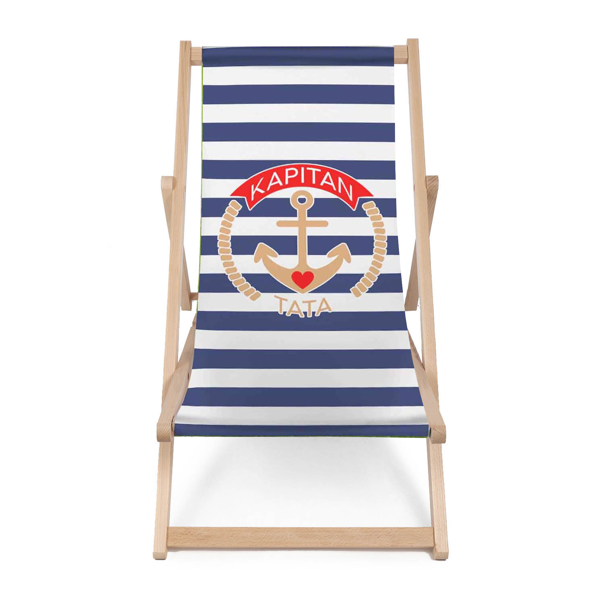 Zestaw Leżak i stolik Kapitan Tata