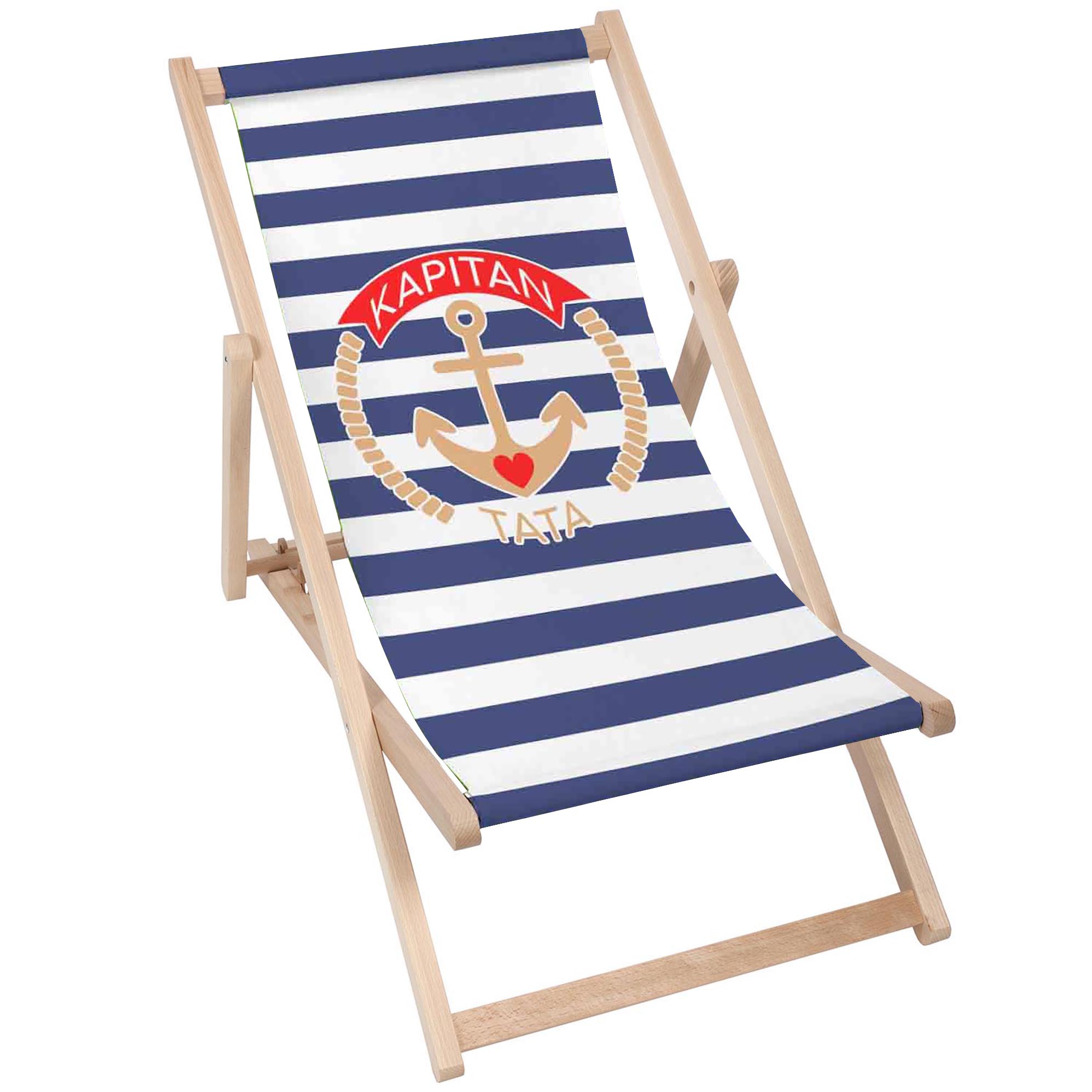 Zestaw Leżak i stolik Kapitan Tata