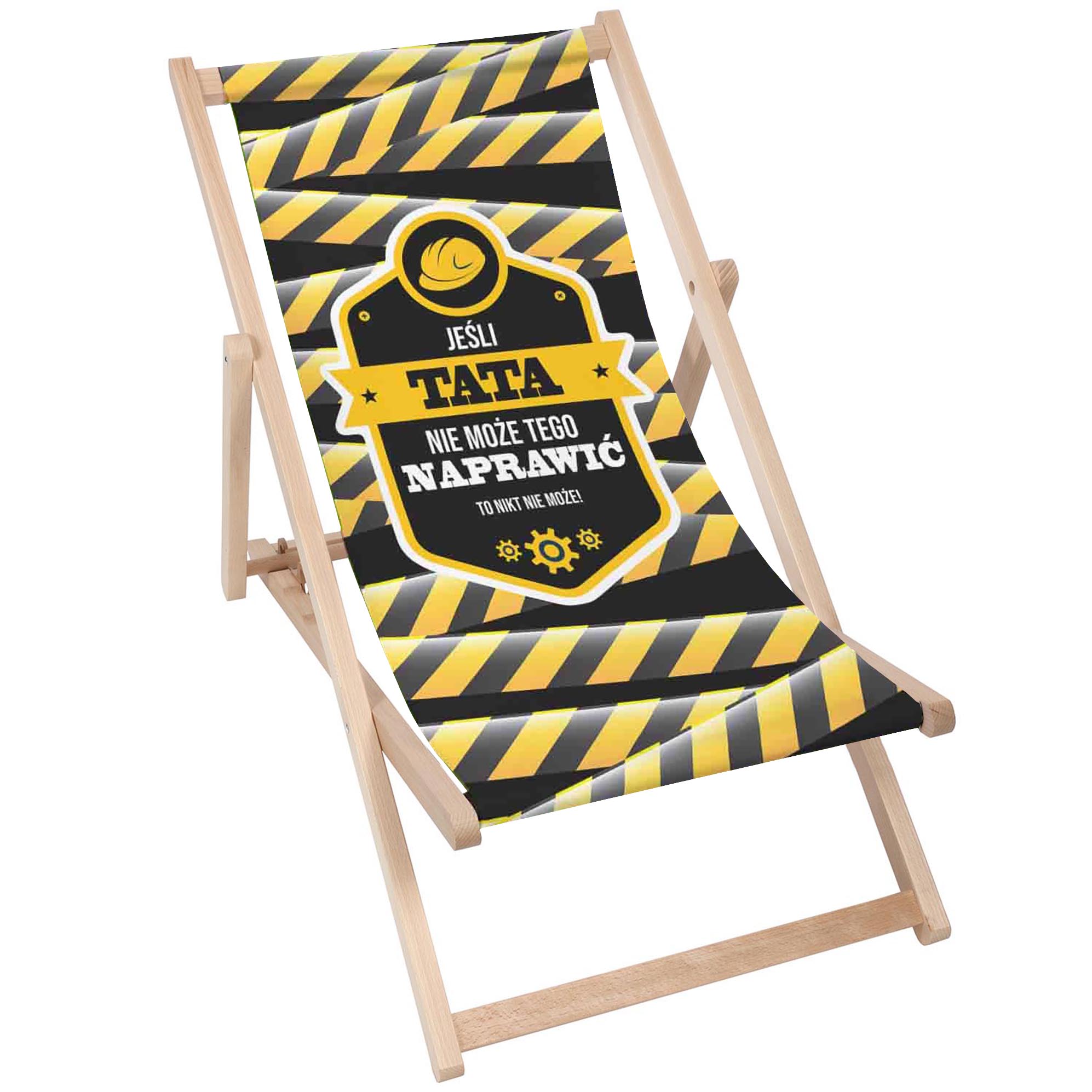 Zestaw Leżak i stolik Tata naprawia