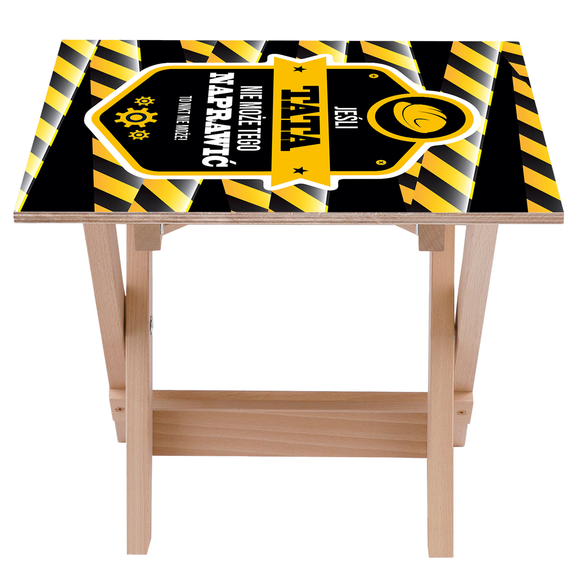 Zestaw Leżak i stolik Tata naprawia