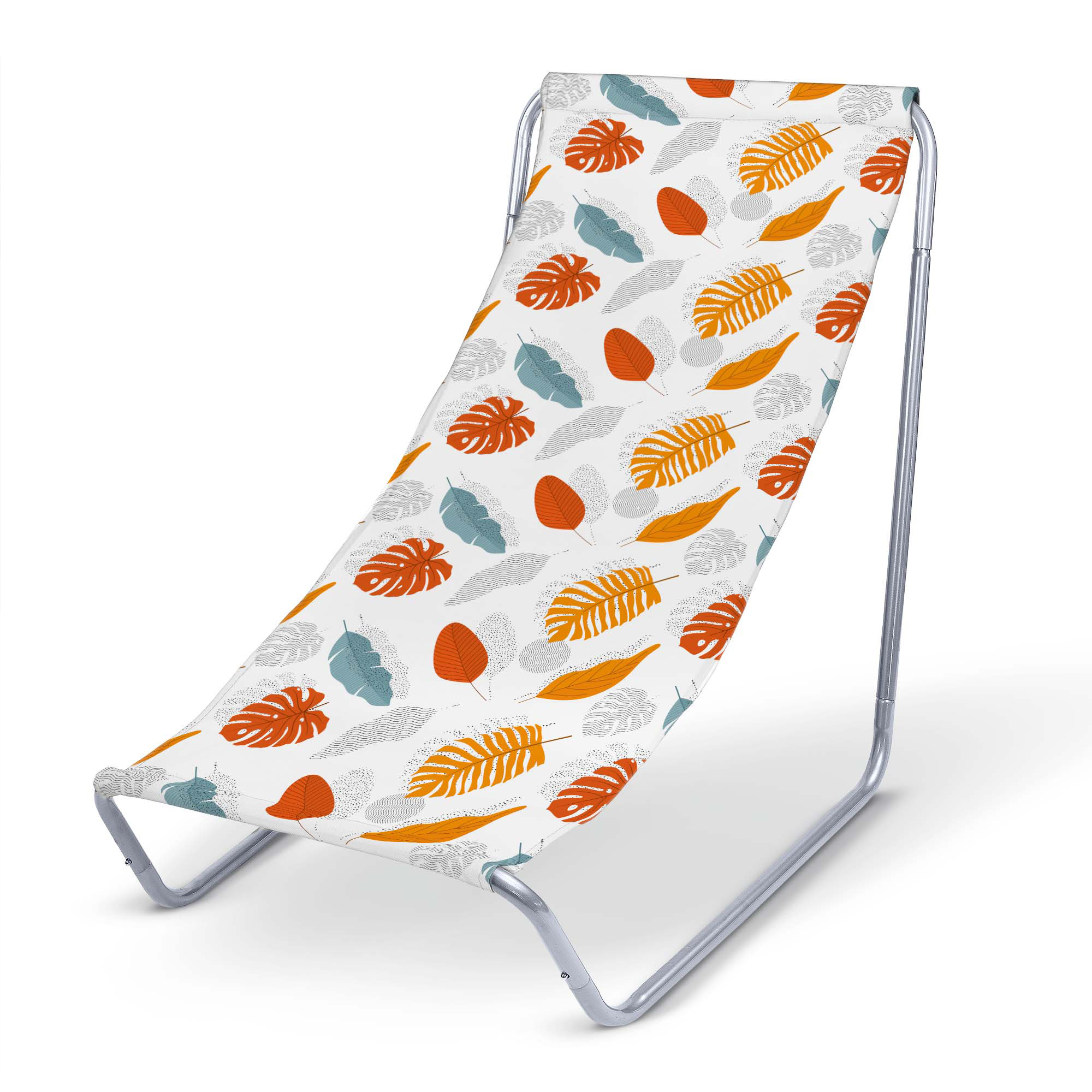 Leżak metalowy Simple Leaves